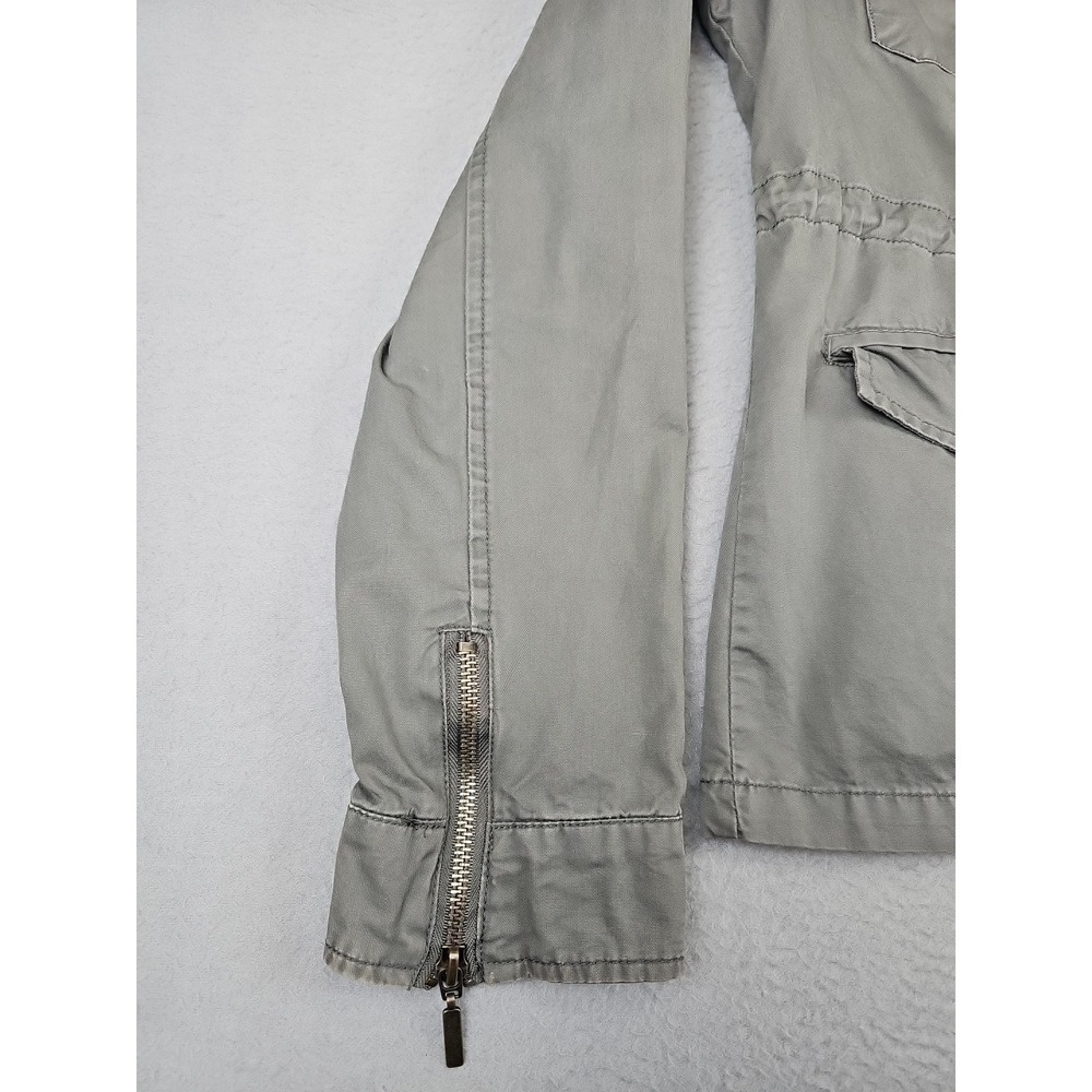Bongo Utility Jacket Size Large Gray Lightweight … - image 2